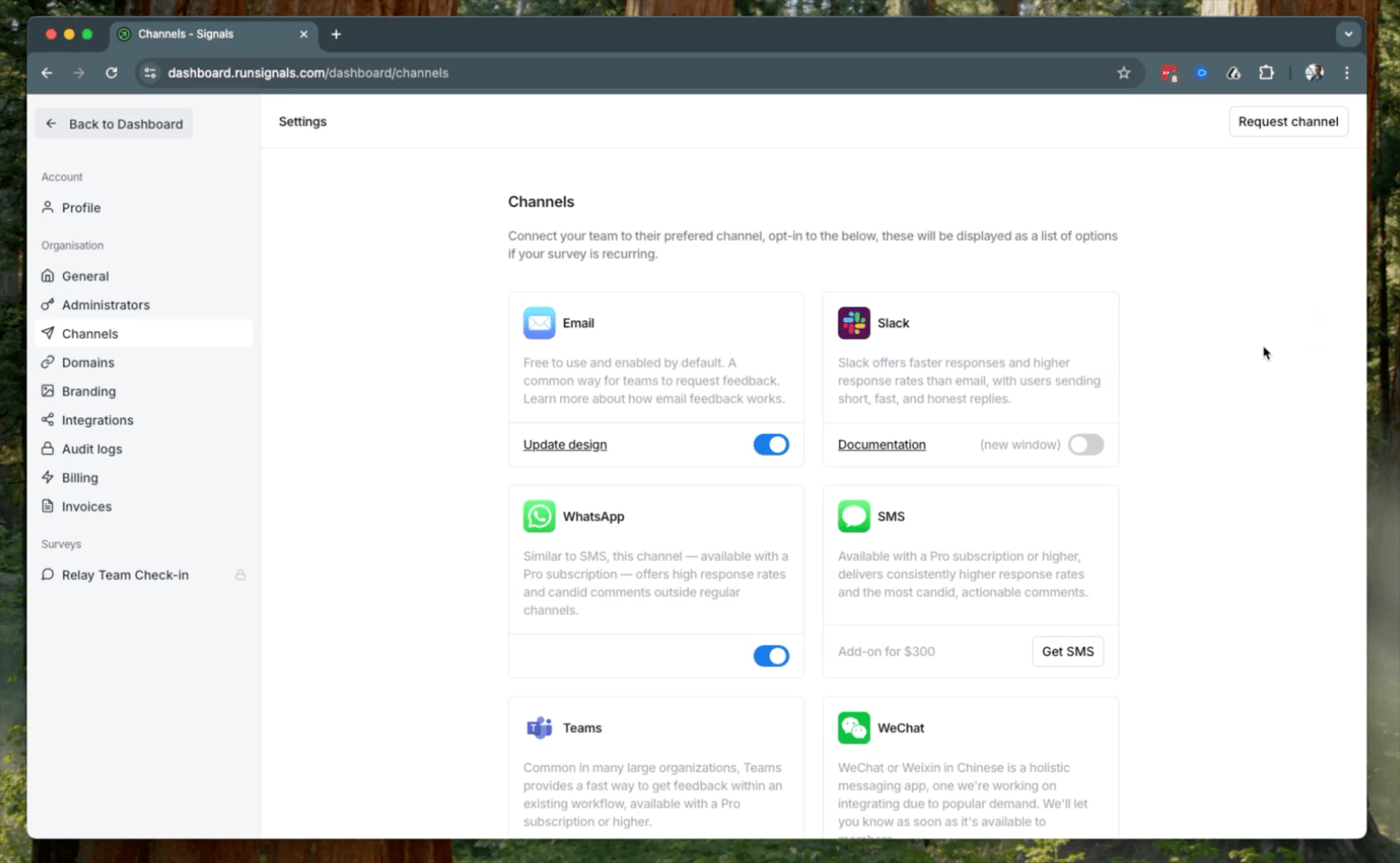 How Relay works in the Slack App